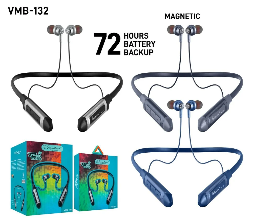 Signature Wireless Neckband Headphones